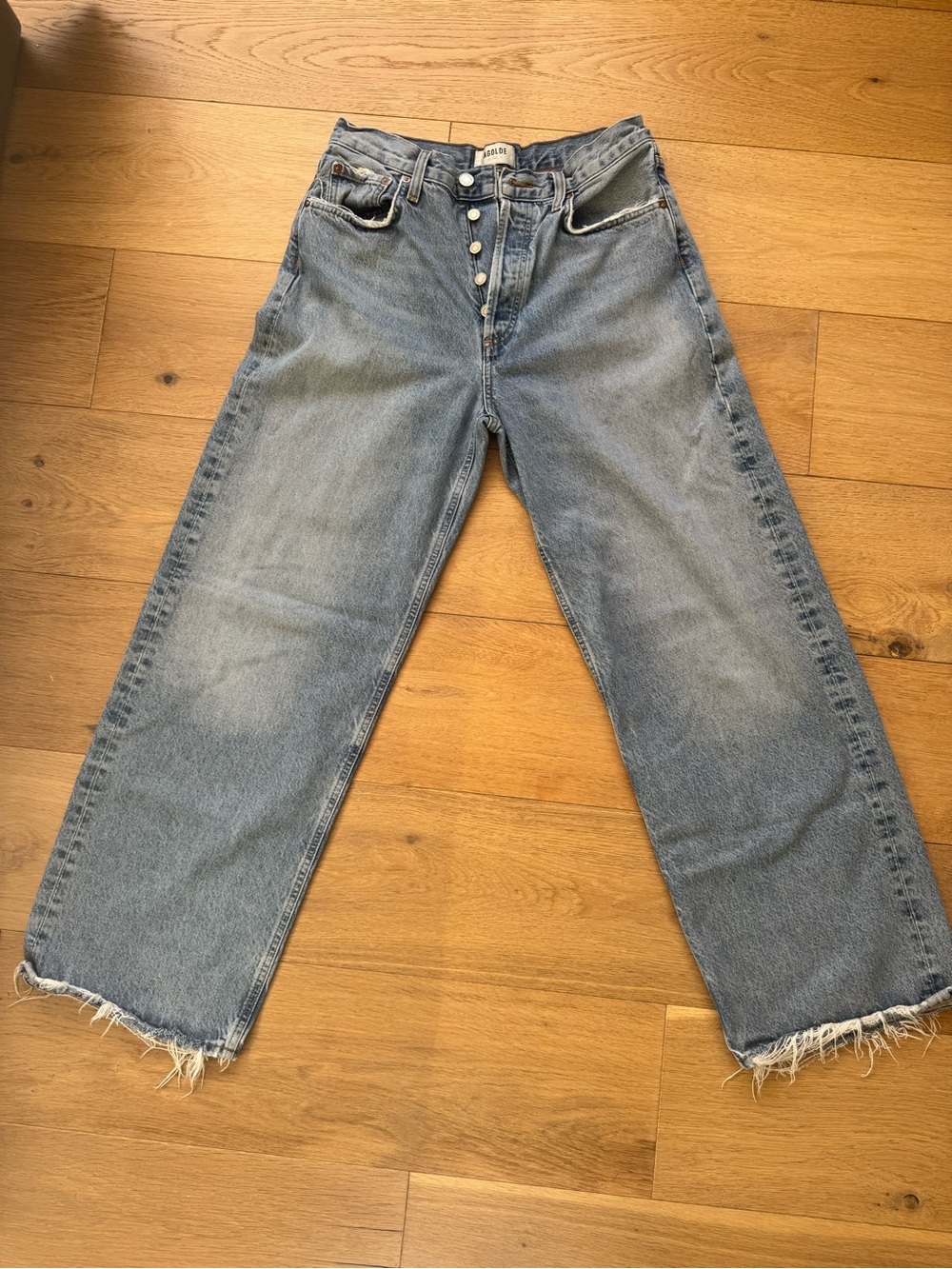AGOLDE - low slung baggy